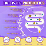 DRFOSTER cápsula entérica en primer plano, compromiso con viabilidad