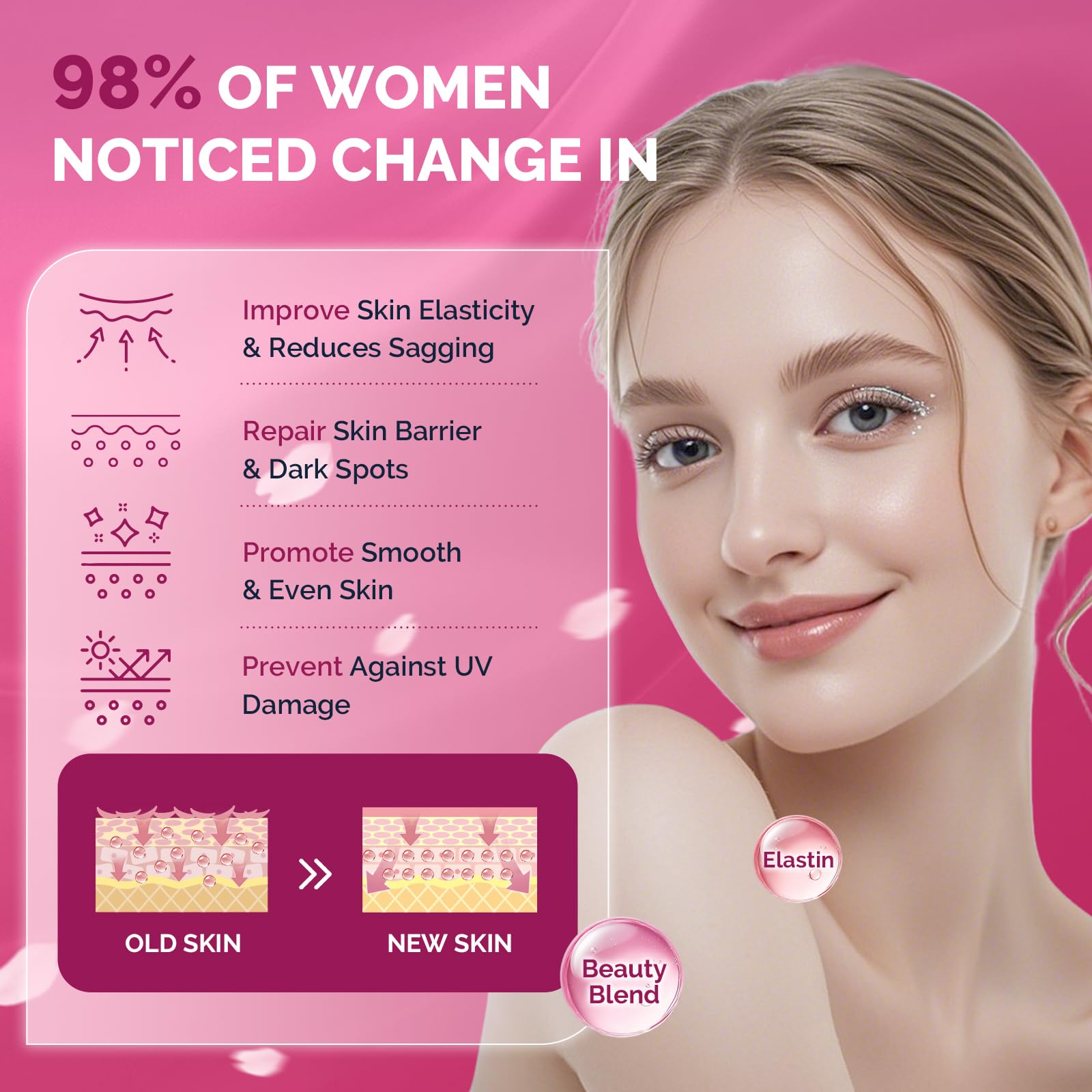 DRFOSTER etiqueta con lista de ingredientes y complejo de belleza visible