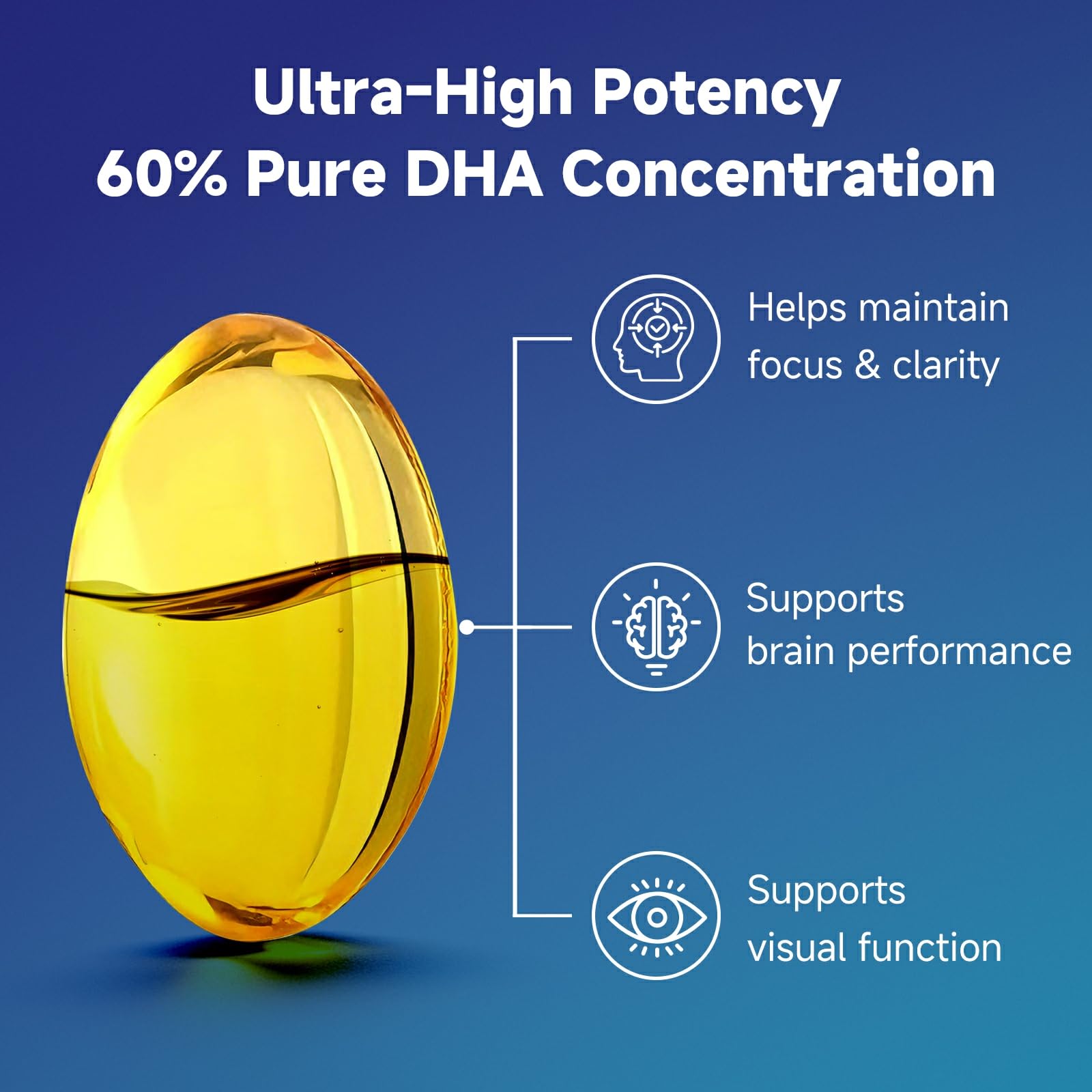 DRFOSTER etiqueta nutricional resaltando 1120 mg omega‑3 y vitaminas