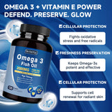DRFOSTER softgels en mano demostrando tamaño y conveniencia diaria