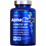 DRINA AlphaSurge frontal del envase mostrando el nombre y beneficio
