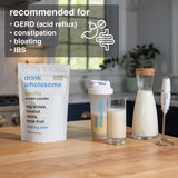 drink wholesome batido preparado para beber, digestión suave