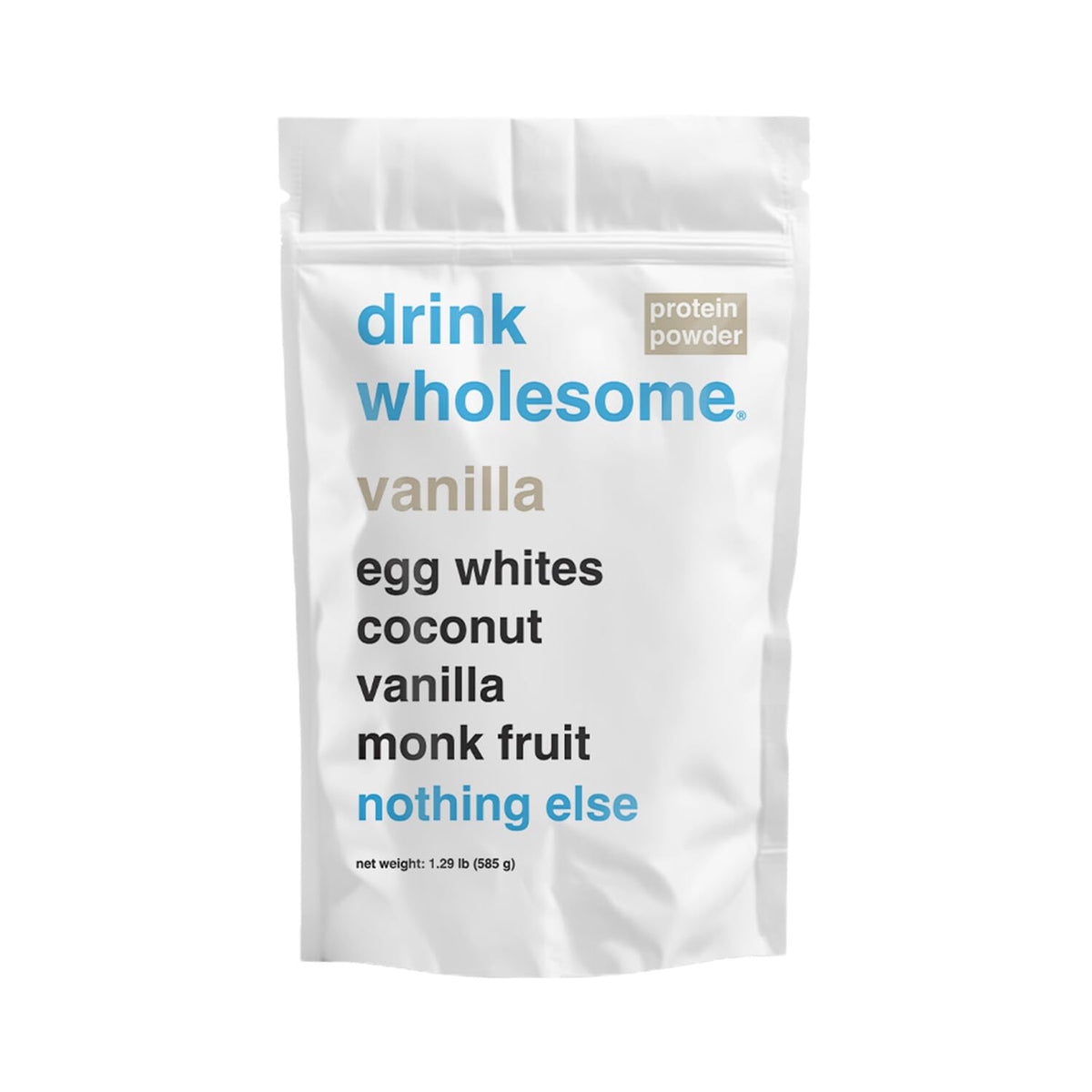 drink wholesome envase frontal mostrando diseño y facilidad de uso