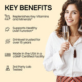 drinkwel etiqueta con lista de ingredientes para transparencia y calidad