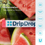 DripDrop etiqueta de ingredientes detallada que indica electrolitos y vitaminas clave