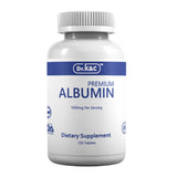 Dr.K&C envase frontal de albumina mostrando formato y cantidad