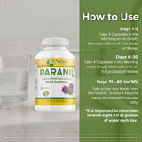 DrNatura Paranil etiqueta nutricional clara para conocer ingredientes