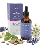 DROP RX FEEL. BETTER. frasco delantero mostrando etiqueta clara y beneficios