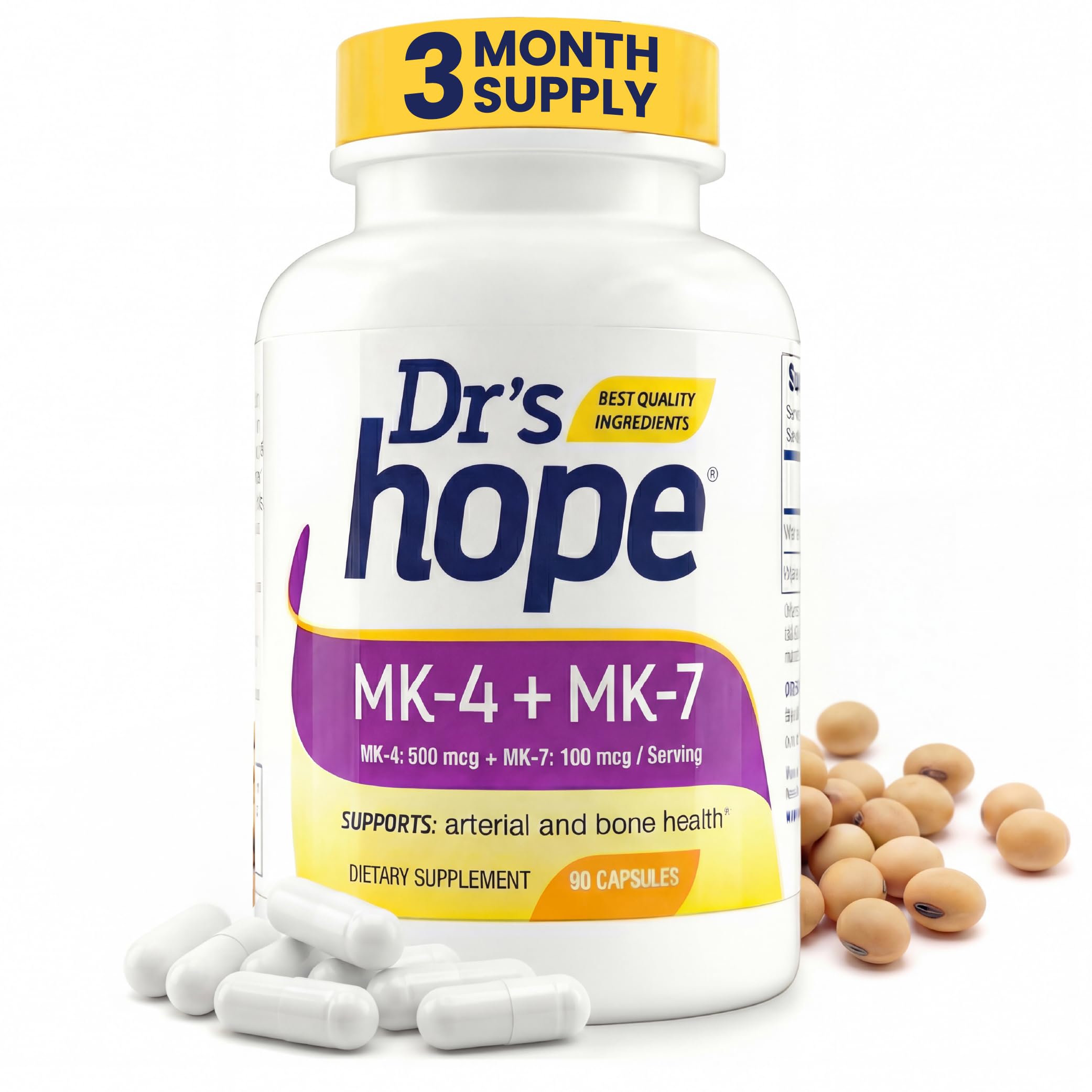 Dr’s Hope frasco frontal mostrando diseño y dosis clara