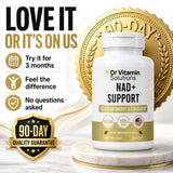 DR VITAMIN SOLUTIONS certificados y sello cGMP enfatizando calidad