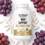 DR VITAMIN SOLUTIONS frasco frontal mostrando la etiqueta clara