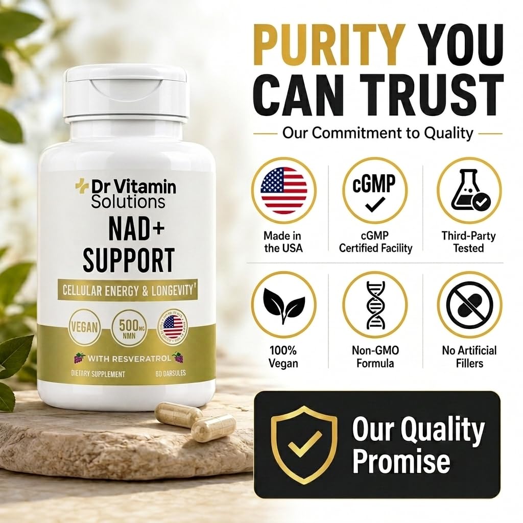 DR VITAMIN SOLUTIONS persona tomando cápsula para energía diaria
