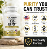 DR VITAMIN SOLUTIONS persona tomando cápsula para energía diaria