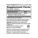 DR.WHITAKER etiqueta con lista de ingredientes clave y calidad