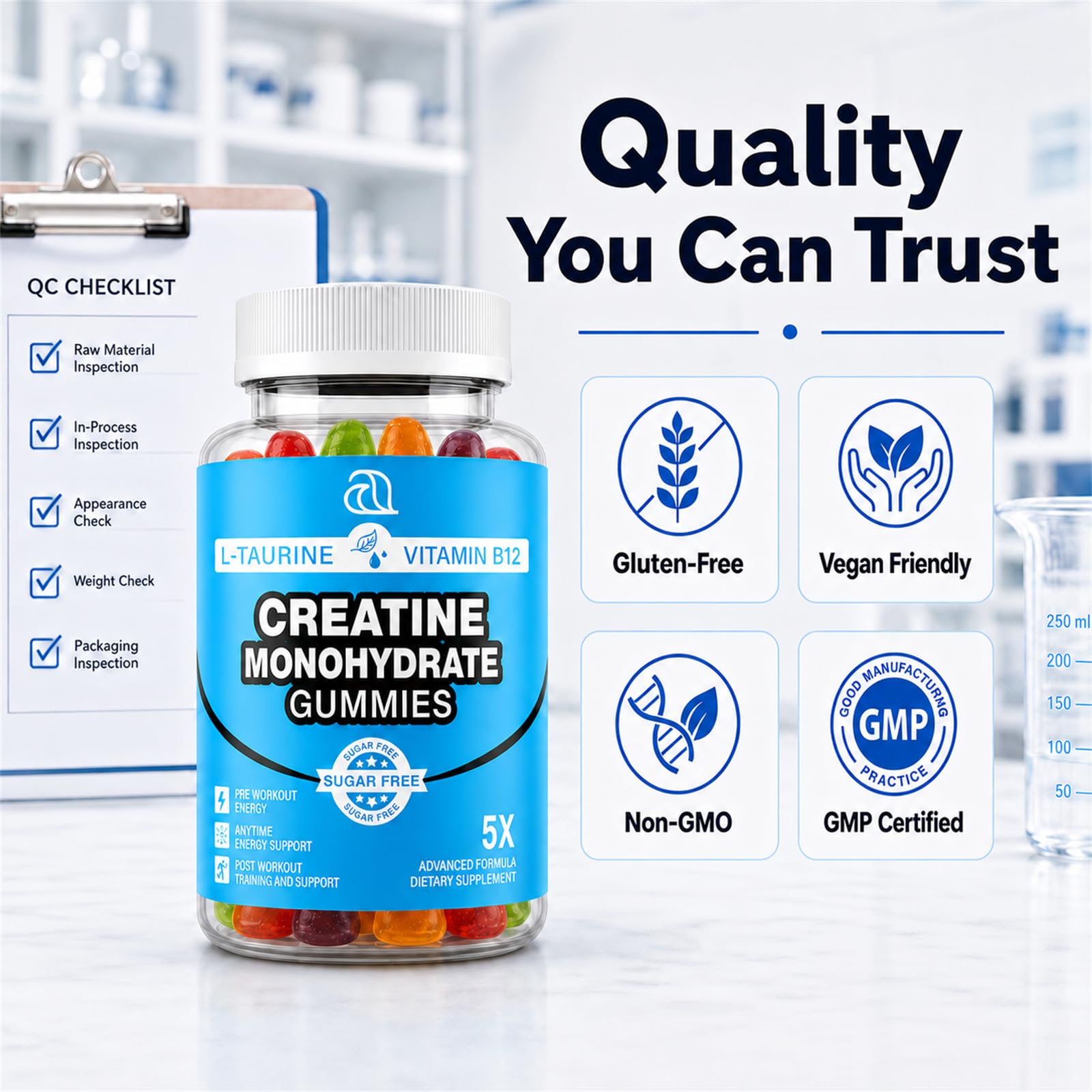 DRZIHOOCH envase abierto mostrando gominolas frescas y dosis exacta