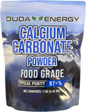 Duda Energy frente del paquete mostrando 1 lb y doble bolsa, alta pureza