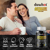 duwhot etiqueta nutricional legible indicando ingredientes veganos y sin gluten