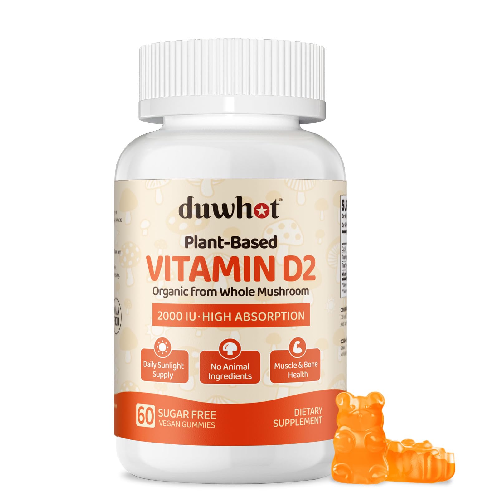 duwhot frasco frontal mostrando el envase y beneficio vegano