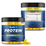 duwhot etiqueta nutricional en detalle resaltando 8 g proteína y 25 calorías