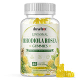 duwhot envase frontal mostrando gomitas y beneficios de fórmula liposomal