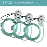 DWCHECK primer plano de mascarilla de PVC médica, confort y suavidad visibles