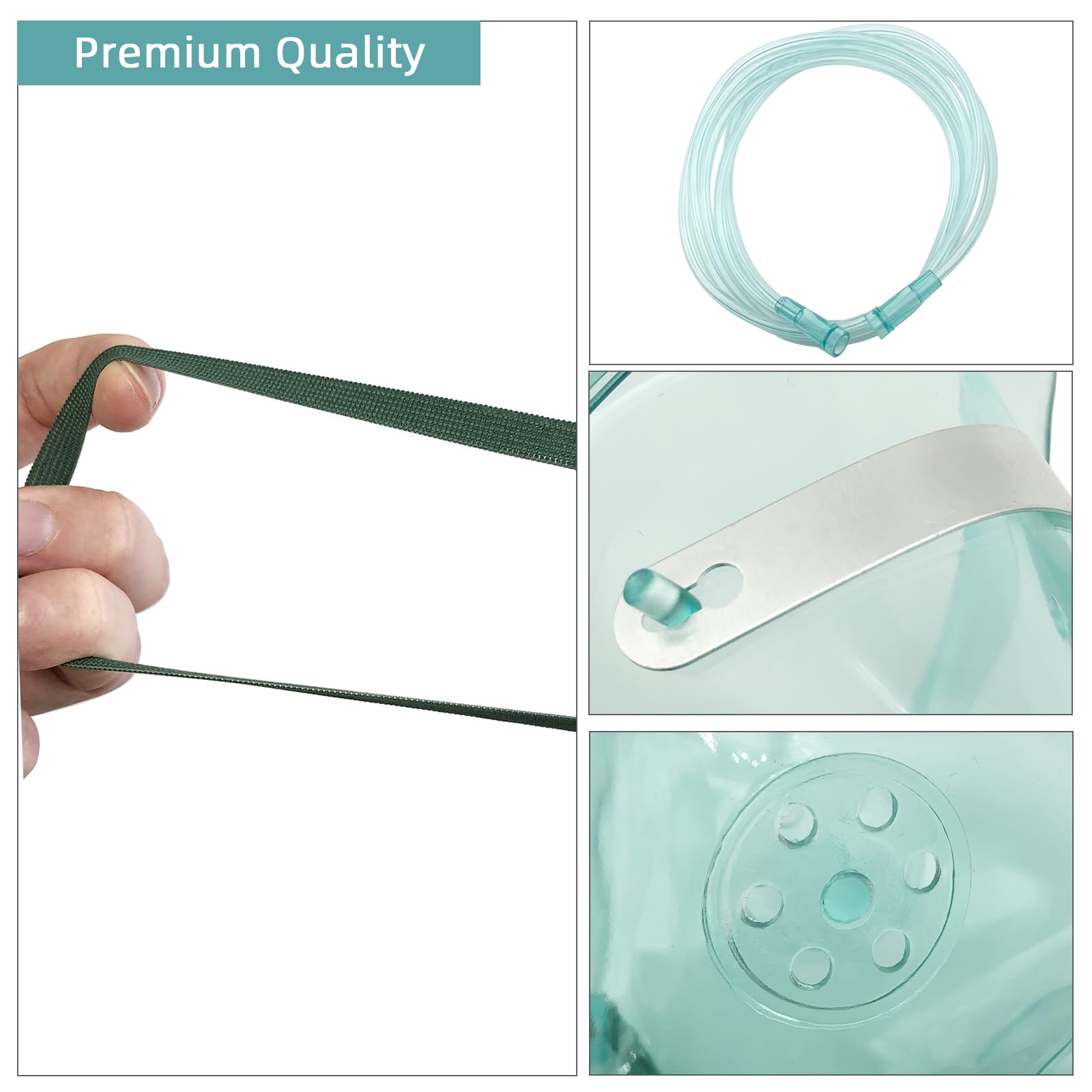 DWCHECK tira metálica nasal moldeable mejora sellado facial