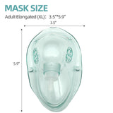 DWCHECK mascarilla en uso en entorno clínico beneficiando al paciente