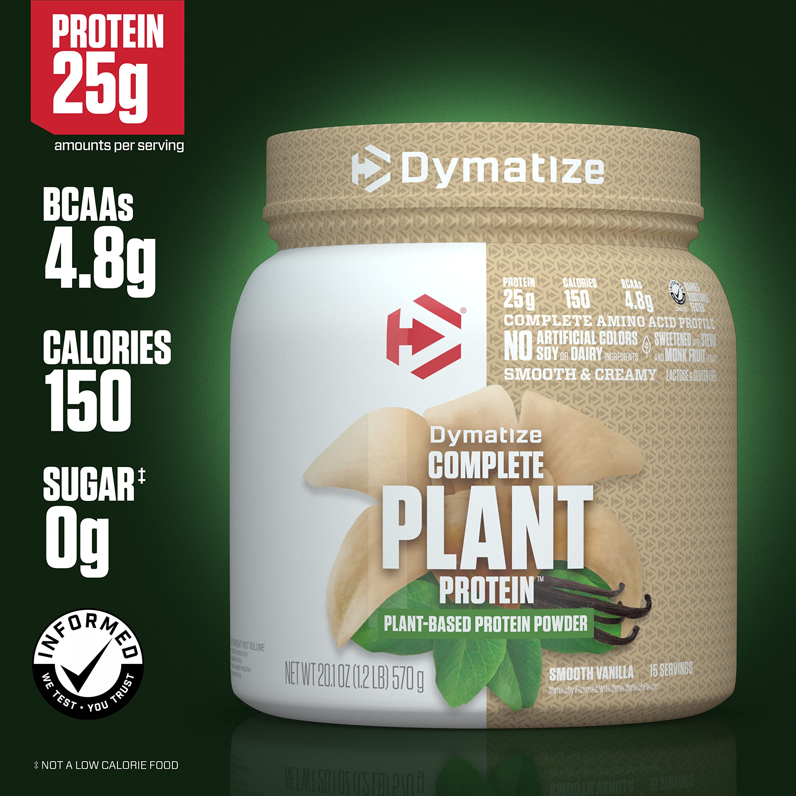 Dymatize textura cremosa del polvo, mezcla homogénea sin grumos