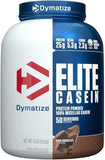 Vaso preparado de Dymatize Elite Casein chocolate listo para beber