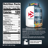Dymatize batido en vaso con frutas muestra uso versátil en recetas
