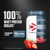 Dymatize ISO100 textura del polvo fino para disolución rápida