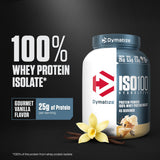 Dymatize textura del polvo fino y mezcla fácil para disolución rápida