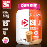 Dymatize vaso preparado cappuccino listo para beber con impulso de energía