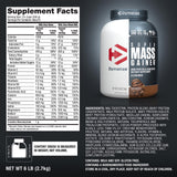 Dymatize detalle creatina y BCAA como ingredientes activos
