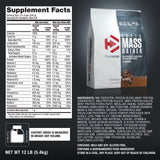 Dymatize etiqueta nutricional del producto con información de calorías y proteínas