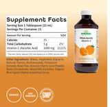 Dynamic Health etiqueta en primer plano con lista de ingredientes y procedencia