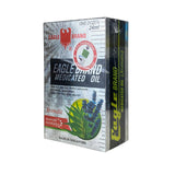 Eagle Brand textura del aceite, absorción rápida y sensación refrescante