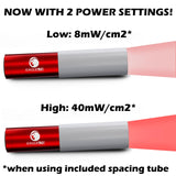 Eagle670 primer plano del LED rojo destacando calidad y pureza espectral