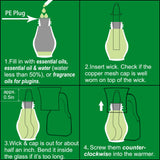 Earffloz kit completo de 4 unidades dispuesto para personalizar aromas