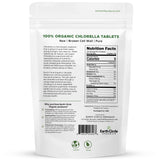 Earth Circle Organics tabletas primer plano que revela textura y pureza
