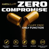 Earth Elixir producto en contexto de entrenamiento para energía y rendimiento