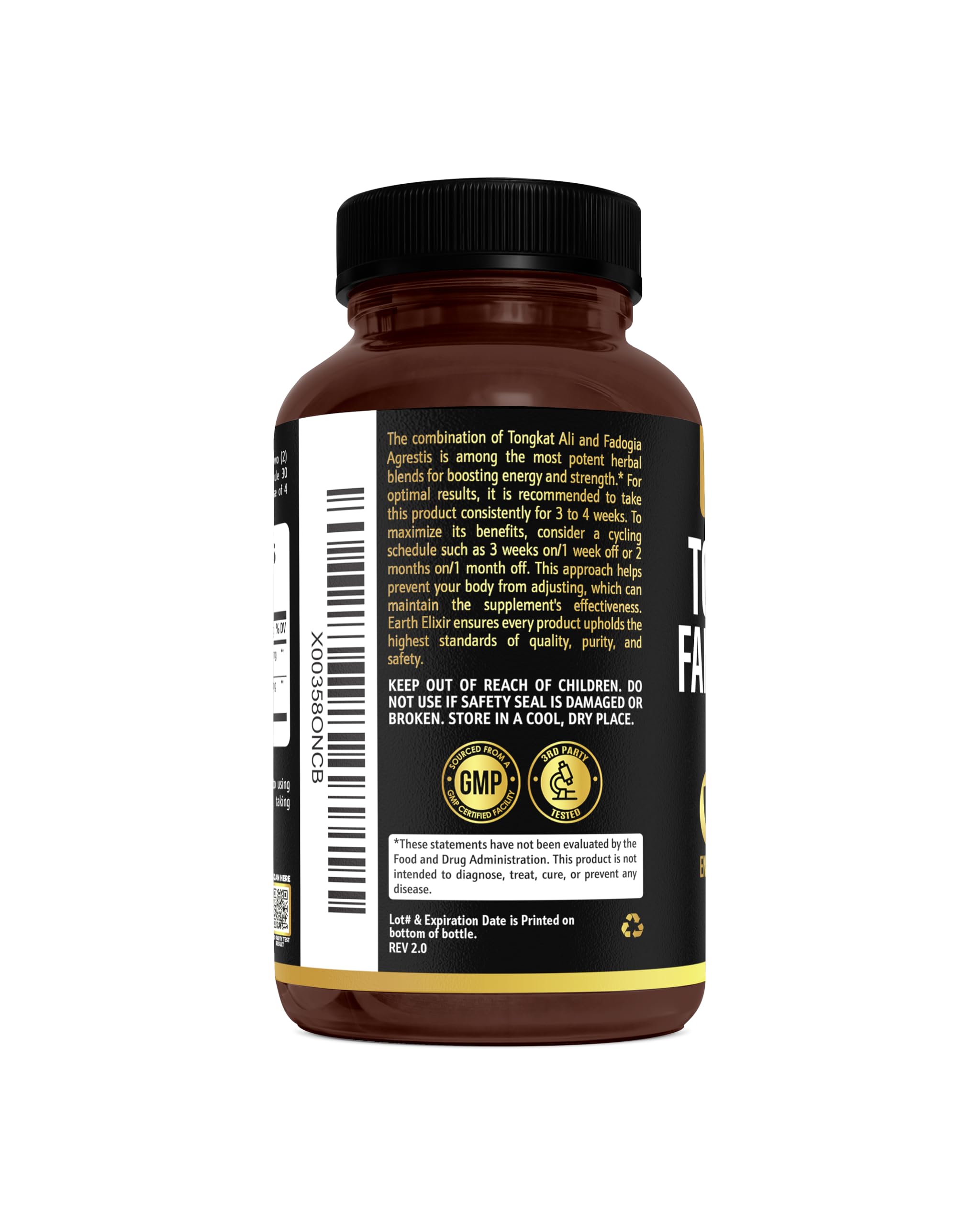 Earth Elixir en mesa de desayuno junto a alimentos para integración diaria