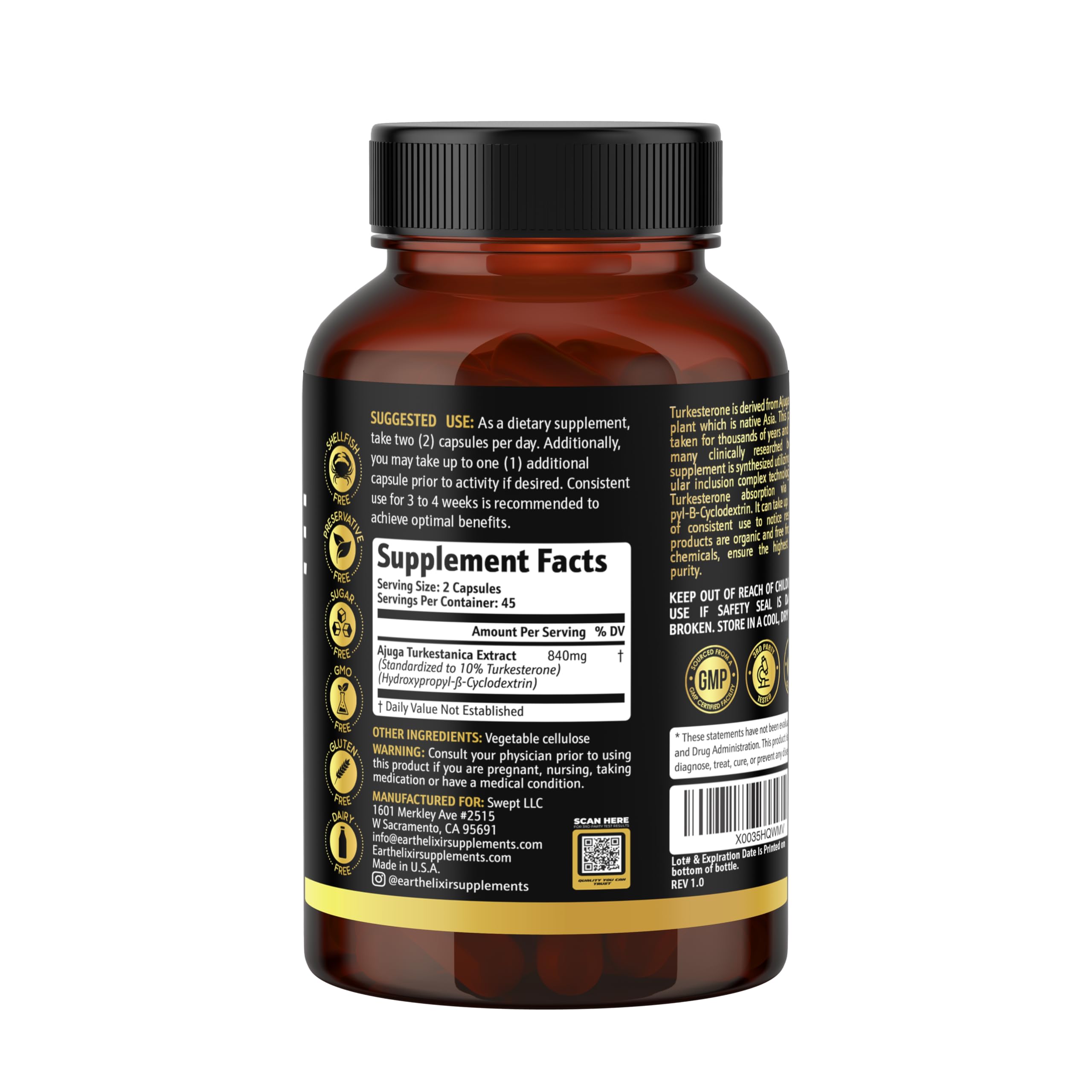 Earth Elixir en contexto de atleta activo para energía y rendimiento