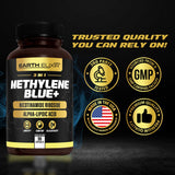 Earth Elixir etiqueta nutricional enfocada en ingredientes y tests
