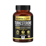 Earth Elixir etiqueta con ingredientes y pruebas de terceros visibles