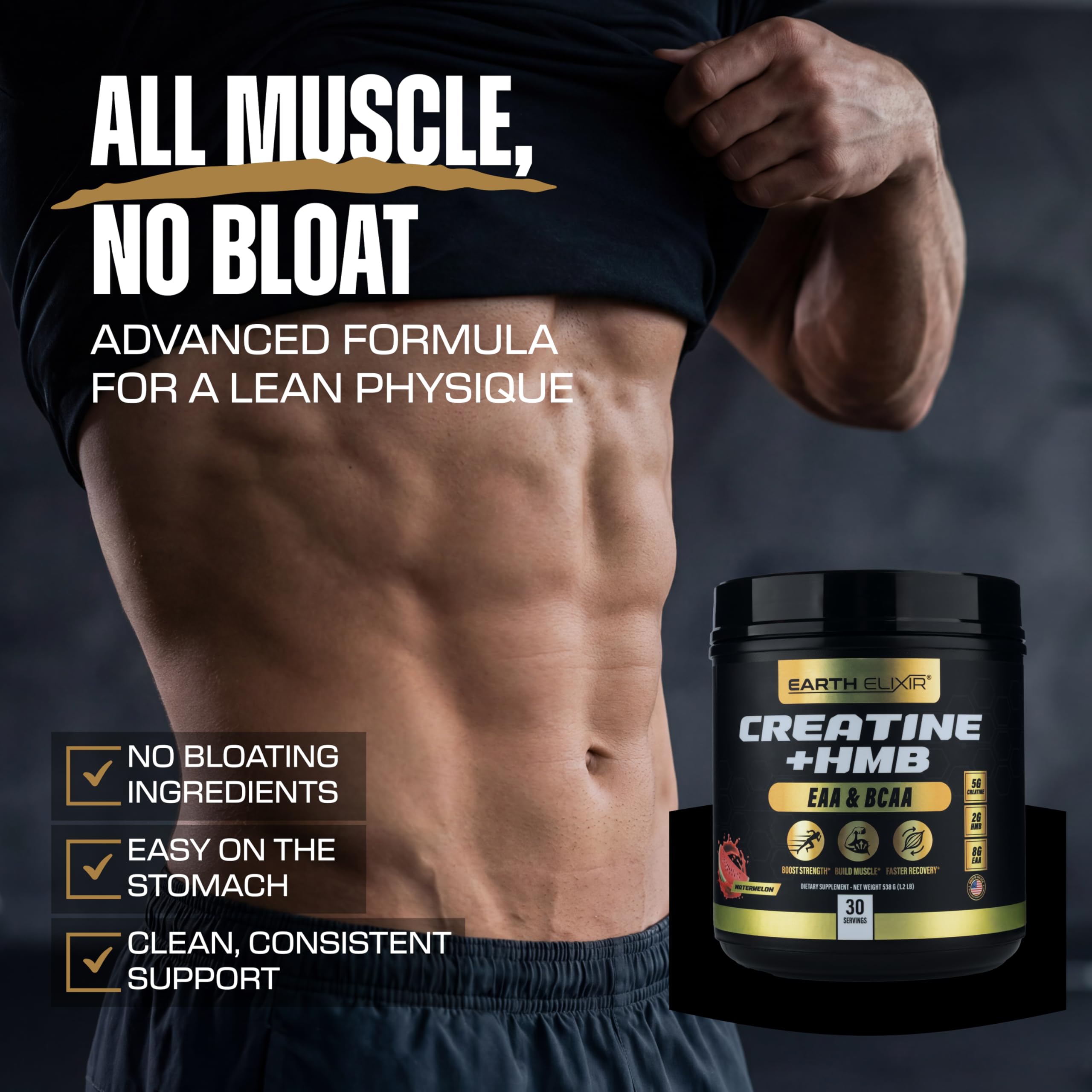 Earth Elixir uso intra-entrenamiento para sostener energía y enfoque