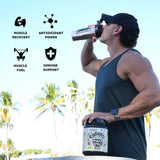 Earth Fed Muscle comparación de tamaño 2 lb para planificación de raciones