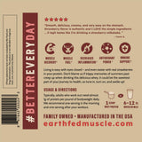 Earth Fed Muscle escena lifestyle desayuno saludable y aporte proteico