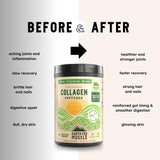 Earth Fed Muscle etiqueta con certificación de terceros y pureza