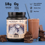 Earth Fed Muscle polvo textura cremosa ideal para batidos y mezclas homogéneas
